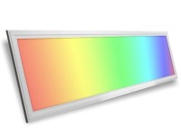 LED Panel 1200x300x9,5mm, RGB+CCT, 30W, 24VDC