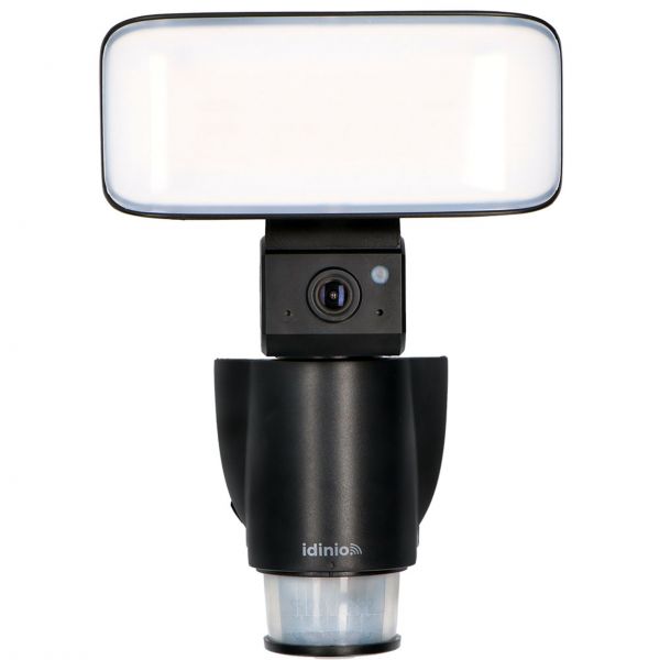 LED Full-HD-WLAN-Flutlichtkamera Schwarz