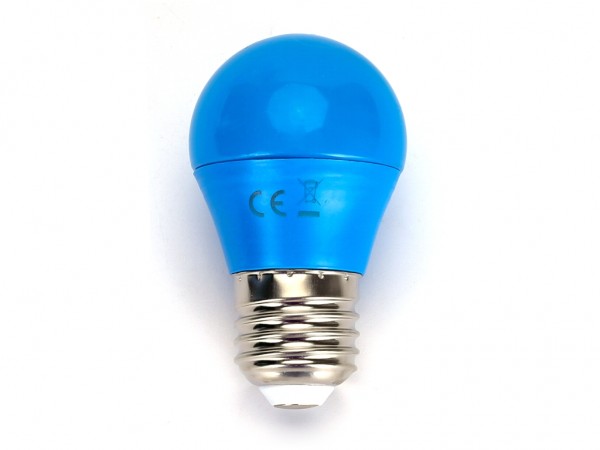 LED Leuchtmittel A5 G45 4W E27 Blau
