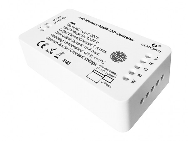 C007-RGBW ZigBee 3.0 LED Controller 4x6A DC12-24V PRO