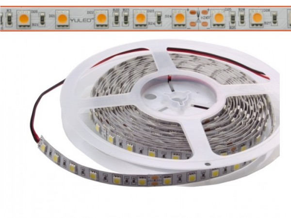 LED Flex Stripe 5m warmweiss LK (2425K) 5050 SMD 60 LEDs/m 24V IP22
