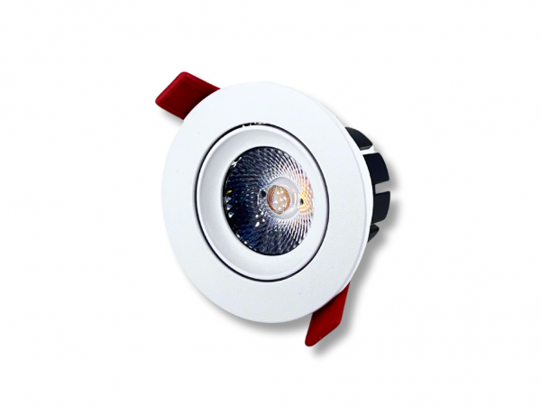 SP08CW-D LED Downlight 38° 8W 24VDC CCT Farbmischung