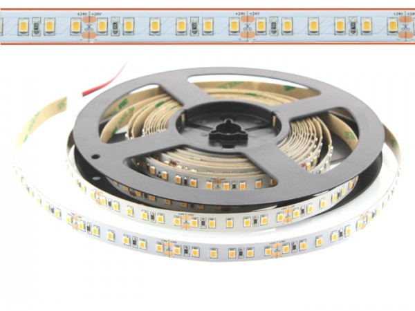 LED Flex Stripe 5m FULL Spectrum CRI&gt;97 2835 SMD 120LEDs/m 24V 4080K 1730lm/m