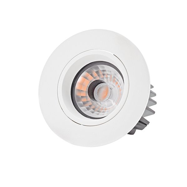 LED Downlight ARGENT 9W 36° 3000K 670lm weiß dimmbar