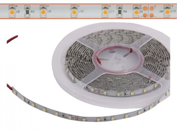 LED Flex Stripe 5m warmweiss (2740K) 3528 SMD 60 LEDs/m 24V IP65