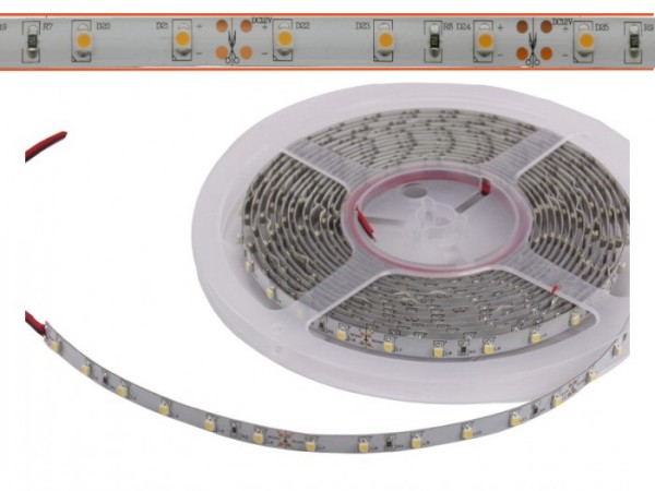 LED Flex Stripe 5m neutralweiß (4235K) 3528 SMD 60 LEDs/m 12V IP65