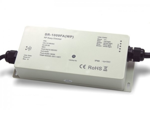 SR-1009WP LED Outdoor Funk Controller 4x5A IP66