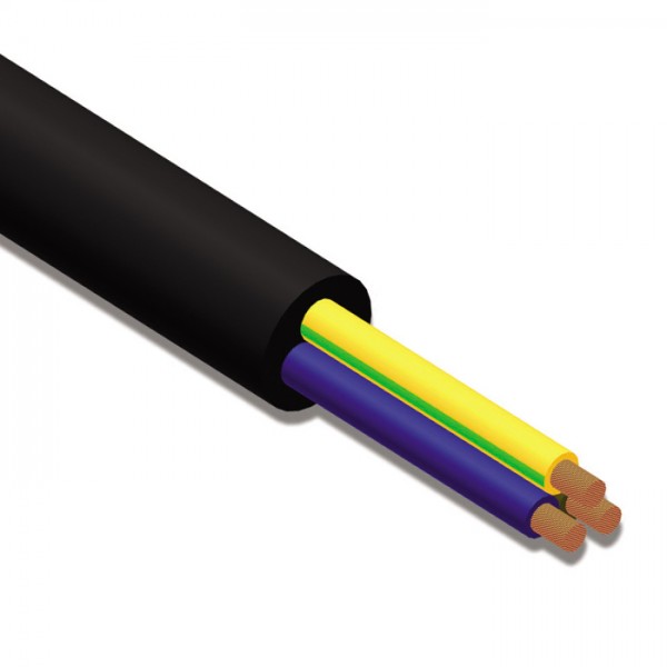 H07RNF3G150 230V-Kabel 3x 1,5mm² / 1m (Meterpreis)