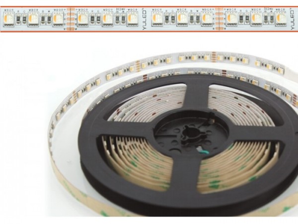 LED Flex Stripe 5m RGBW-XC 84x 4-in1 LEDs/m RGB+warmweiss 12V