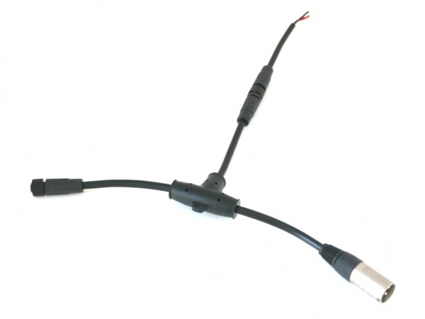 LED DMX LED Stripe Anschluss-Adapter XLR + DC Zuleitung