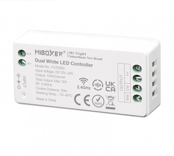 MI-035S LED Empfänger CCT-Controller 2,4GHz, max. 12A