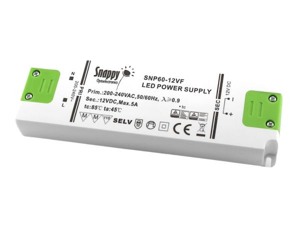 SNP-60-12 LED Netzteil 12V 5,00A TÜV constant voltage