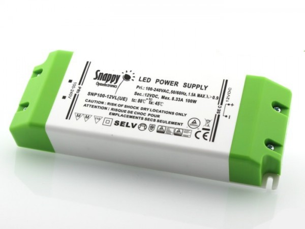 SNP-100-12 LED Netzteil 12V 8,33A TÜV constant voltage