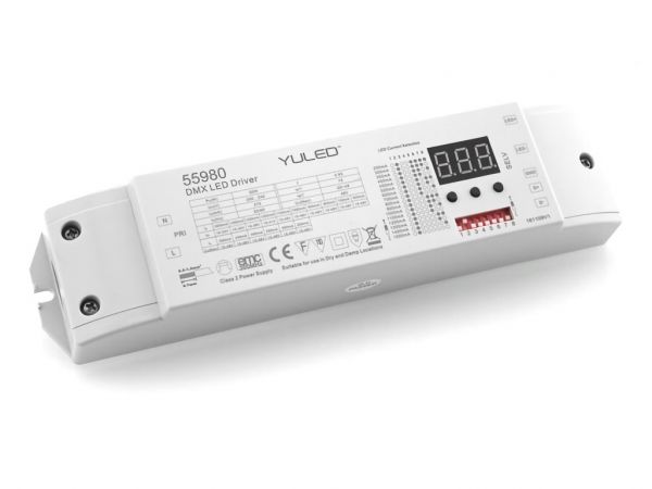 SRP-2108CC DMX Power-Controller 1-Kanal 50W Konstantstrom Multi-Output