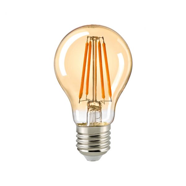 LED Filament Leuchtmittel Normale Gold 7W E27 720lm 2500K dimmbar