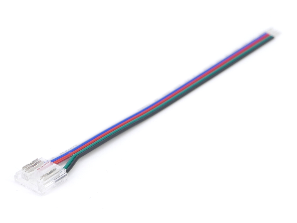 LED COB-RGBW Flex Stripe Anschlusskabel 150mm 12mm 5-polig jetzt bestellen