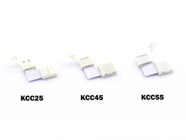 KCC-55 LED Stripe Adapter 5-polig 90°