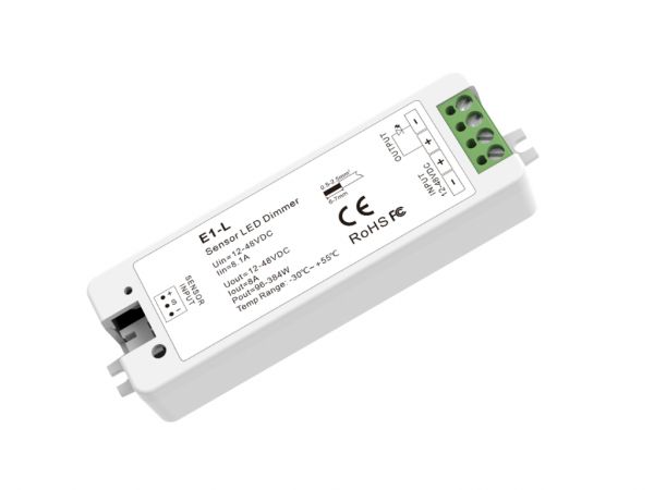 E1-L LED Sensor Controller 1x8A 12-48V DC