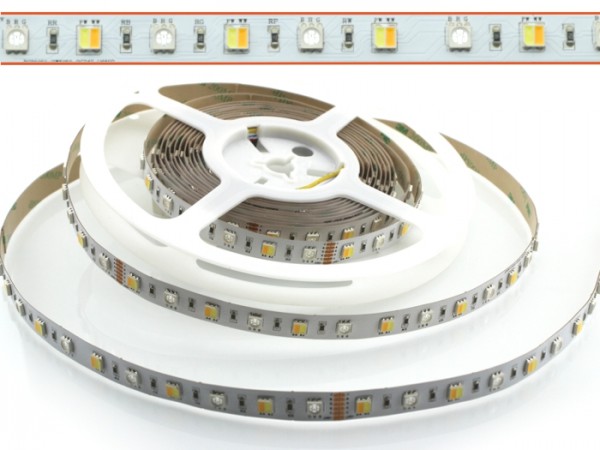 LED Flex Stripe 5m RGB+CCT 60 LEDs/m RGB+2700-6500K 24V DC