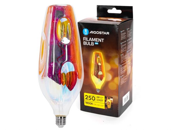LED Filament Leuchtmittel Designlight ALIEN II 4W E27 D110 1800K